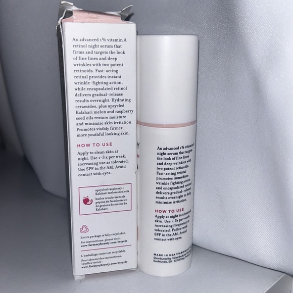 FARMACY 1% VITAMIN A RETINOL SERUM - Picture 2 of 3
